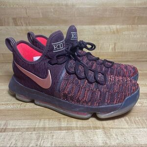 Nike Zoom KD 9 IX Xmas Sauce Bronze Size 9.5 852409-696 Jordan Kobe